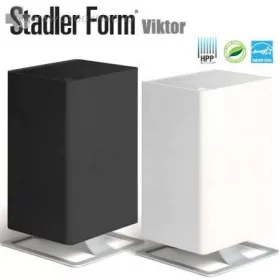   Stadler Form Viktor légtisztító - 3 lépcsős szűrőrendszerrel a biológiai és kémiai szennyeződések tisztítására fekete színben, kifutó