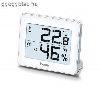 Páramérő: Beurer HM 16 Termo higrométer, 3 év garanciával