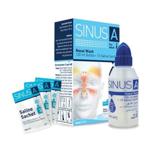 SINUS A sóoldatos orrmosó 120 ml + 12 só