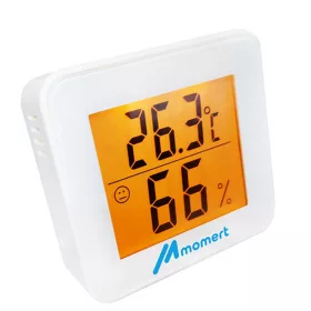 Momert 1754 digitális beltéri páratartalom és hőmérő