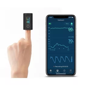   Bluetooth funkcióval ellátott Viatom Oxismart PC60FW pulzoximéter
