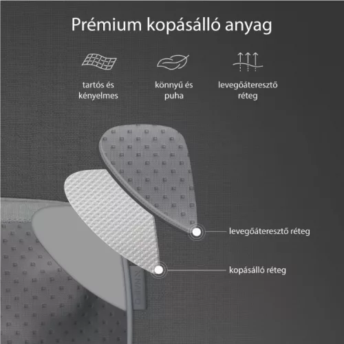 Naipo oPillow hátmasszírozó  melegítő funkcióval