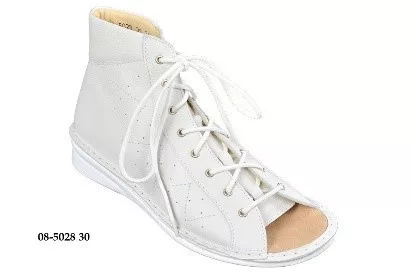 KomfortStyle bőr női száras kismamacipő széles lábfejre 35-42