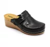 Leon Comfortstep 1001 fekete női bőr papucs 36-41