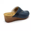 Leon Comfortstep 1002 kék női bőr papucs 36-41