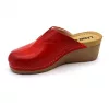 Leon Comfortstep 1002 piros női bőr papucs 36-41