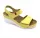 Leon Comfortstep 1080 női sárga bőr szandál 36-40