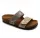 Leon Comfortstep 4000 női arany-kígyó papucs 35-41 -Birkenstockhoz hasonlatos talppal