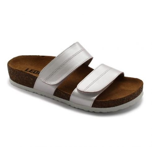 Leon Comfortstep 4000 női perla papucs 35-42 -Birkenstockhoz hasonlatos talppal