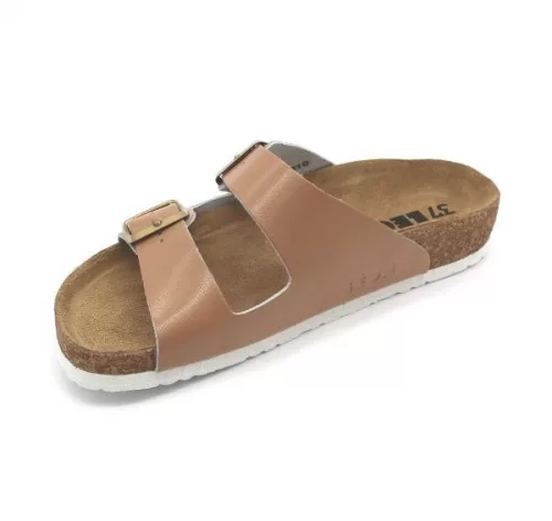 Leon Comfortstep 4010 női barack papucs 37 -Birkenstockhoz hasonlatos talppal