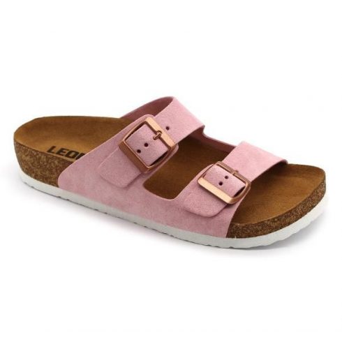 Leon Comfortstep 4010 női rose papucs 35-42 -Birkenstockhoz hasonlatos talppal