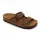 Leon Comfortstep 4010 női  barna velúr papucs 36-41 -Birkenstockhoz hasonlatos talppal