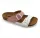 Leon Comfortstep 4011 női rose-fehér papucs 36-39 -Birkenstockhoz hasonlatos talppal