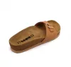 Leon Comfortstep 4021 barna női bőr papucs 36-41 -Birkenstockhoz hasonlatos talppal