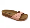 Leon Comfortstep 4021 rose női bőr papucs 36-40 -Birkenstockhoz hasonlatos talppal