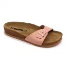 Leon Comfortstep 4021 rose női bőr papucs 36-40 -Birkenstockhoz hasonlatos talppal