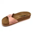 Leon Comfortstep 4021 rose női bőr papucs 36-40 -Birkenstockhoz hasonlatos talppal