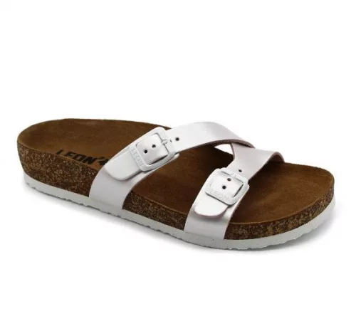 Leon Comfortstep 4030 perla női bőr papucs 36-41