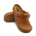 Leon Comfortstep 4250 barna bőr klumpa 36-41-Birkenstockhoz hasonlatos talppal