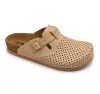 Leon Comfortstep 4250 bézs bőr klumpa 36-41-Birkenstockhoz hasonlatos talppal