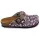 Leon Comfortstep 4250C női kék-virágos bőr klumpa 35-38 -Birkenstockhoz hasonlatos talppal