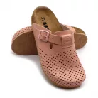 Leon Comfortstep 4250 rose bőr klumpa 36-41-Birkenstockhoz hasonlatos talppal