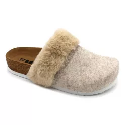 Leon Comfortstep 4261 bézs női szövet klumpa 36-40