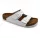 Leon Comfortstep 4703 fehér férfi bőr papucs 42-47 -Birkenstockhoz hasonlatos talppal