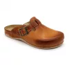 Leon Comfortstep 707 barna férfi bőr papucs 41-46