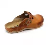 Leon Comfortstep 707 barna férfi bőr papucs 41-46