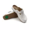 Leon Comfortstep 707 fehér férfi bőr papucs 41-46