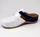 Leon Comfortstep 901 kék női bőr papucs 35-42