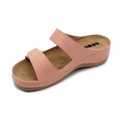 Leon Comfortstep 907 rose női bőr papucs 36-41