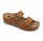Leon Comfortstep 908 női barna bőr papucs 36-41