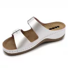 Leon Comfortstep 908 női perla bőr papucs 36-41