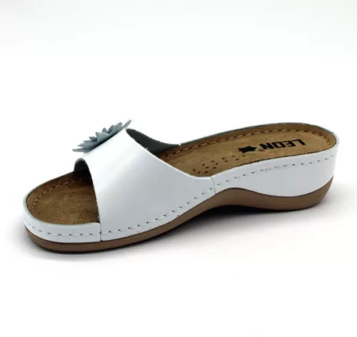 Leon Comfortstep 915 fehér papucs 35-41