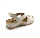Leon Comfortstep 924 bézs női bőr szandál 37-40