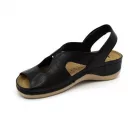 Leon Comfortstep 924 fekete női bőr szandál 36-40
