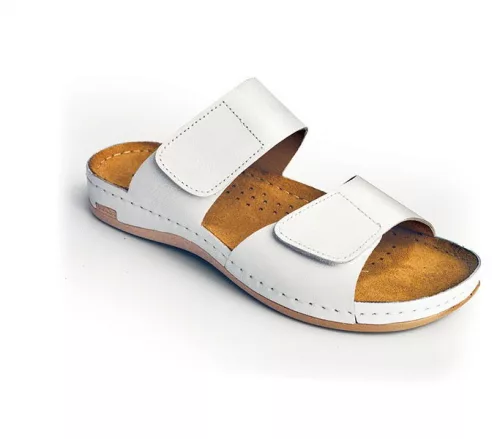 Leon Comfortstep 952 fehér női bőr papucs 36-40
