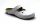Leon Comfortstep 953 fehér bőr-textil papucs bütykös lábra 36-41