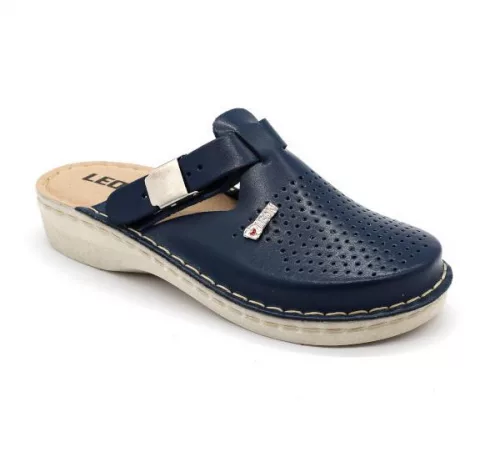 Leon Comforstep V260 kék női bőr klumpa 36