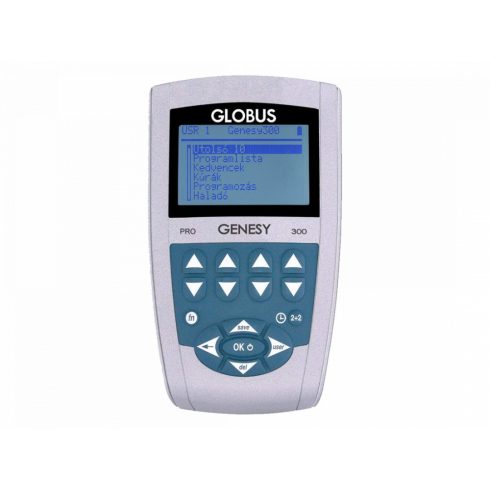 Globus Genesy 300 Pro TENS/EMS/MCR készülék 4 csatornás 24 hónap garancia