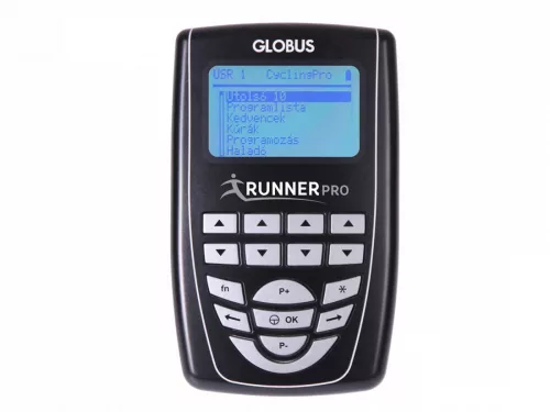 Globus Runner Pro TENS/EMS/MCR készülék 4 csatornás 24 hónap garancia