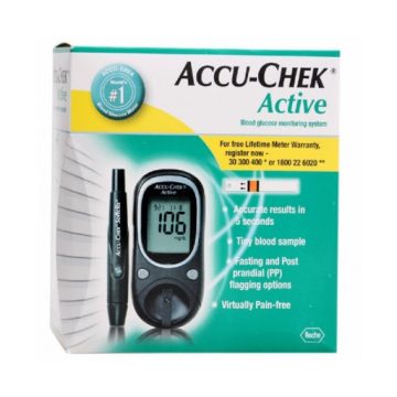 Roche ACCU CHEK ACTIVE KIT VÉRCUKORMÉRŐ szett 