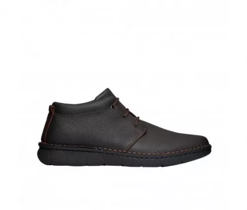 0Ft szállítás!   SCHOLL JAMIE ANKLE BOOT SÖTÉTBARNA férfi bőr cipő 43