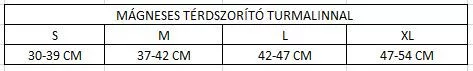 MÁGNESES TÉRDSZORÍTÓ TURMALINNAL