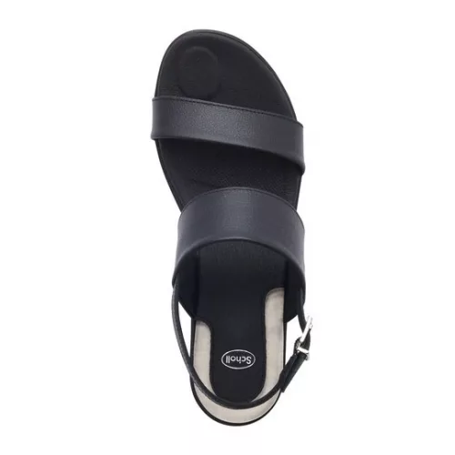 0Ft szállítás! SCHOLL ABBEY fekete női szandál 38, 39