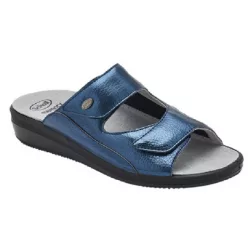   0Ft szállítás! Scholl ANTONIA ELASTIC SÖTÉTKÉK női papucs memory cushion talpbetéttel 35, 37, 40, 41