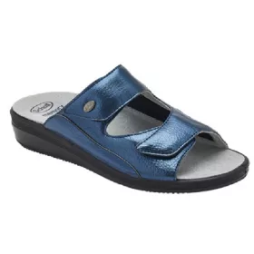   0Ft szállítás! Scholl ANTONIA ELASTIC SÖTÉTKÉK női papucs memory cushion talpbetéttel 35, 37, 40, 41