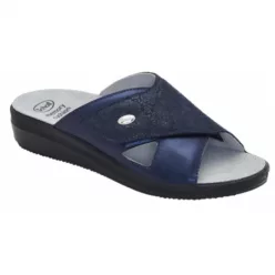   0Ft szállítás! Scholl Antonia Cross sötétkék női papucs memory cushion talpbetéttel 37